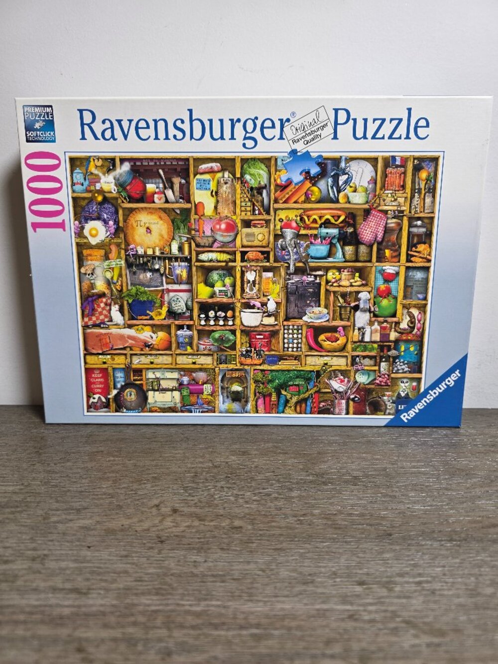 Kitchen Cupboard - 1000 Piece Jigsaw Puzzle by Ravensburger 2013